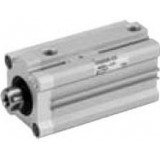 SMC Linear Compact Cylinders CQ2 C(D)Q2**R, Double Acting, Single Rod, Water Resistant